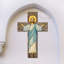 Figurine Jésus en croix