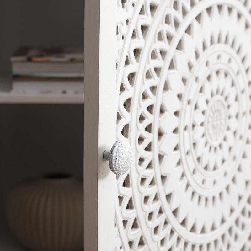 Tybalt Nightstand, White Washed