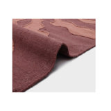 Floral Area Rug in Red