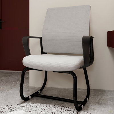 Chaise de bureau Minimalist Modern - Structure en métal, douce et confortable, pour la maison et le bureau