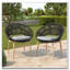 Chaise de salle à manger d'extérieur en osier de style papasan-1767602670