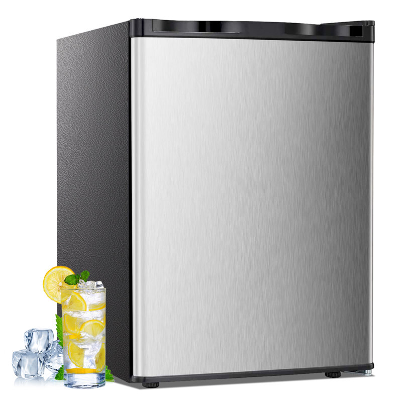 Electactic 2.2 Cu.ft Upright Freezer - 7 Temp Settings -7.6~6.8°F, 10-Min Fast Freezing, Quiet, Silver