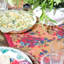 Table Runner Blumen Orange-749756152