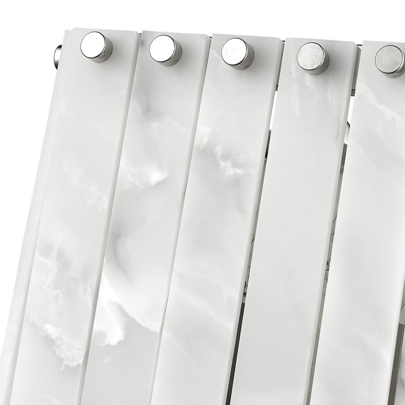 Applique murale 2 lumières encastrée en acier, Nickel poli