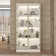 63'' H x 31.5'' W Tower Display Case Curio Cabinet