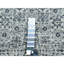 Tapis blanc en laine noué à la main 3 pi x 5 pi 3 po de style dynastie mamelouke 0B9E017302F6409DB754FDEF58AB0A59