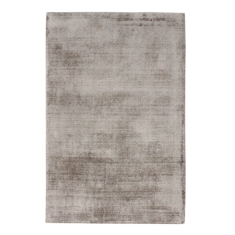 Silk Area Rug in Sand, Rectangle 8' x 10'