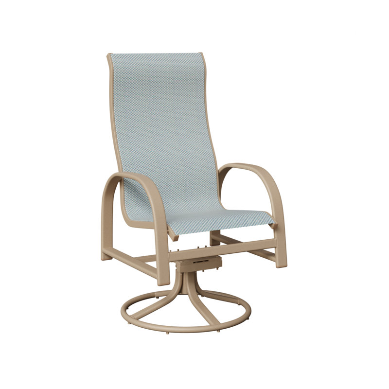 Chaise berçante berçante berçante Berlin, Interlock Calypso, Sahara moucheté