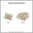 3-Piece King  soft Faux Fur Ribbed Comforter Set,Ivory-130676826-130676828