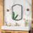 Chierika Metal Hexagon Wall Mirror