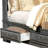 Kowan Sleigh Storage Bed-746314977-746314990