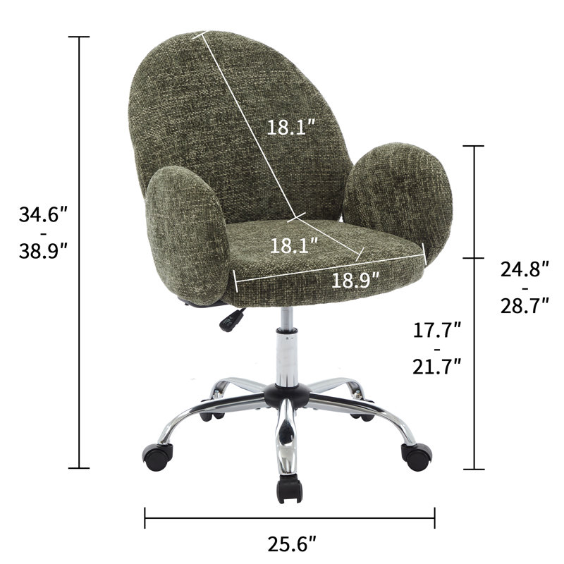 Chaise de bureau, Vert