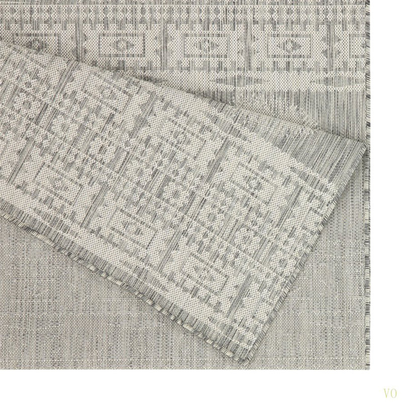 Serre 7 po X 7 pi 3 po Tapis intérieur / extérieur, Tapis de couloir 2 pi 7 po x 7 pi 3 po
