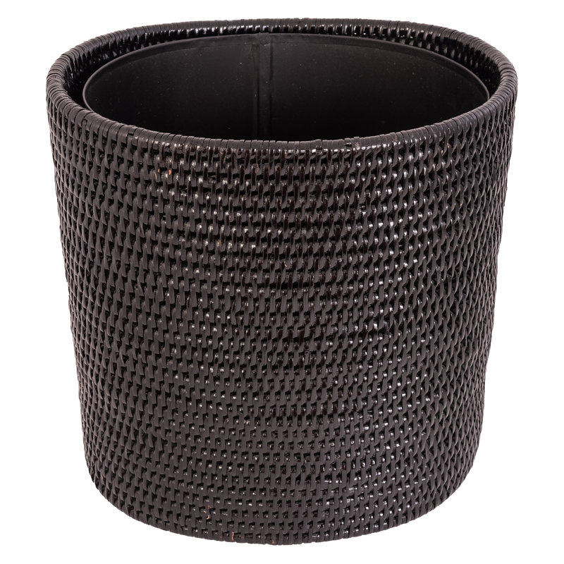 Corbeille pour déchets 4 gallons Rael, Noir Tudor