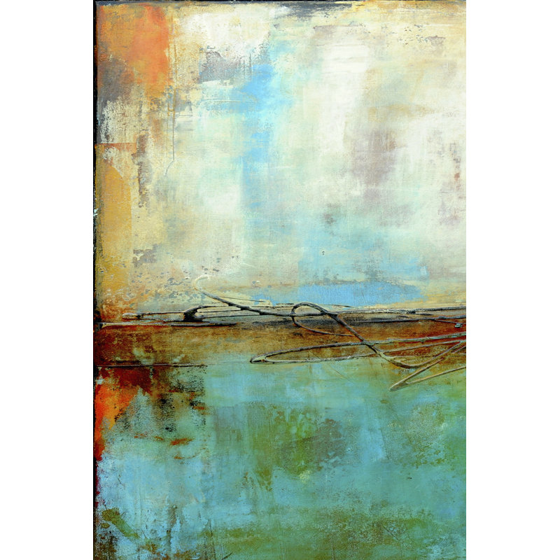 Urban East IV by Erin Ashley - Wrapped Canvas Painting, 46cm H x 30cm W x 3.8cm D