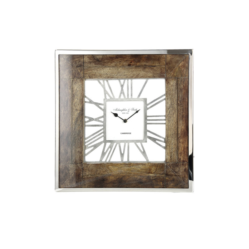 Grose Metal Wall Clock, 40cm H x 40cm W x 5cm D