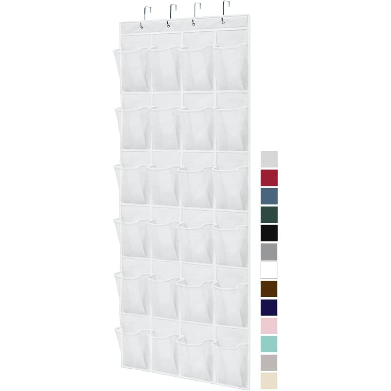 Mariners Fabric Hanging Organizer, White