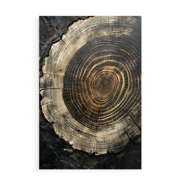 Série ABSTRACT CXCIX - Impression sur toile seulement - NON CADRE, H 48 po x l 32 po