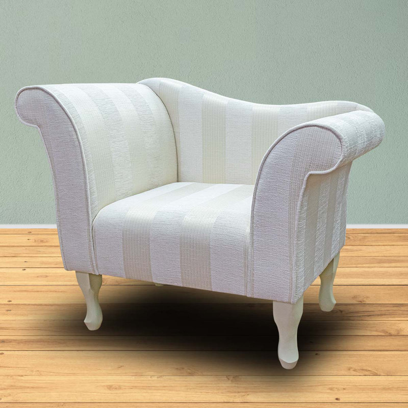94cm Wide Tufted Armchair, Oyster