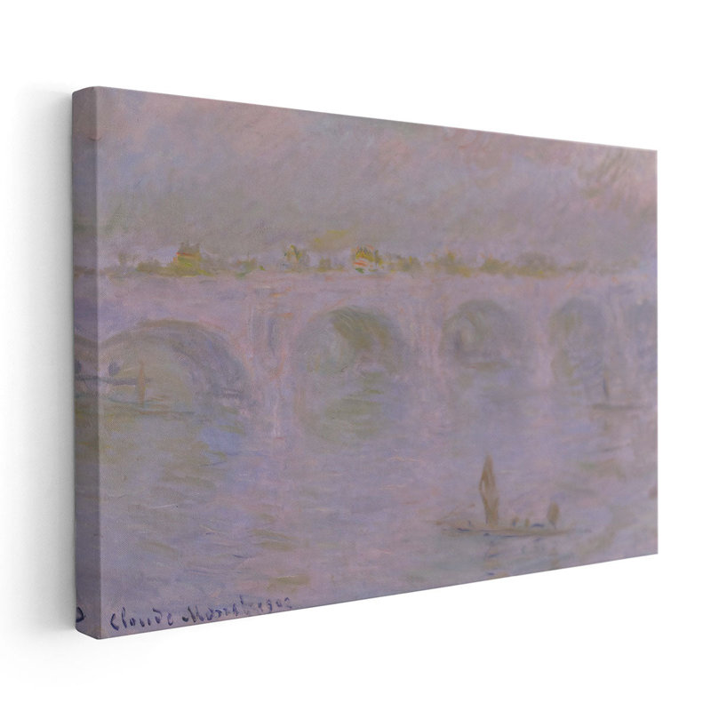 Waterloo Waterloo, 1902 - reproduction d'art sur toile, H 40 po x l 60 po