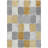 Machine Washable Indoor/Outdoor Xhevrie Gold Rug-1698111608