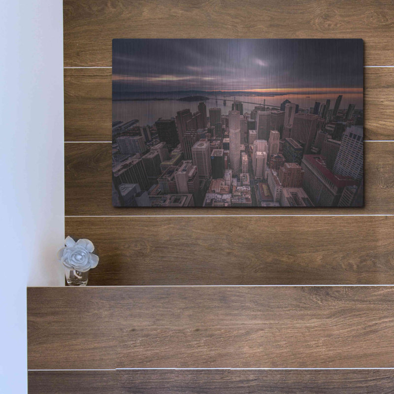 «San Francisco Look Down» par Bruce Getty, H 12 po x l 16 po