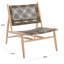 Chaise d'appoint à dossier tissé Kazbah-1942682578