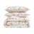 Laura Ashley Gosford Cotton Reversible Pink Comforter Bonus Set-111181058