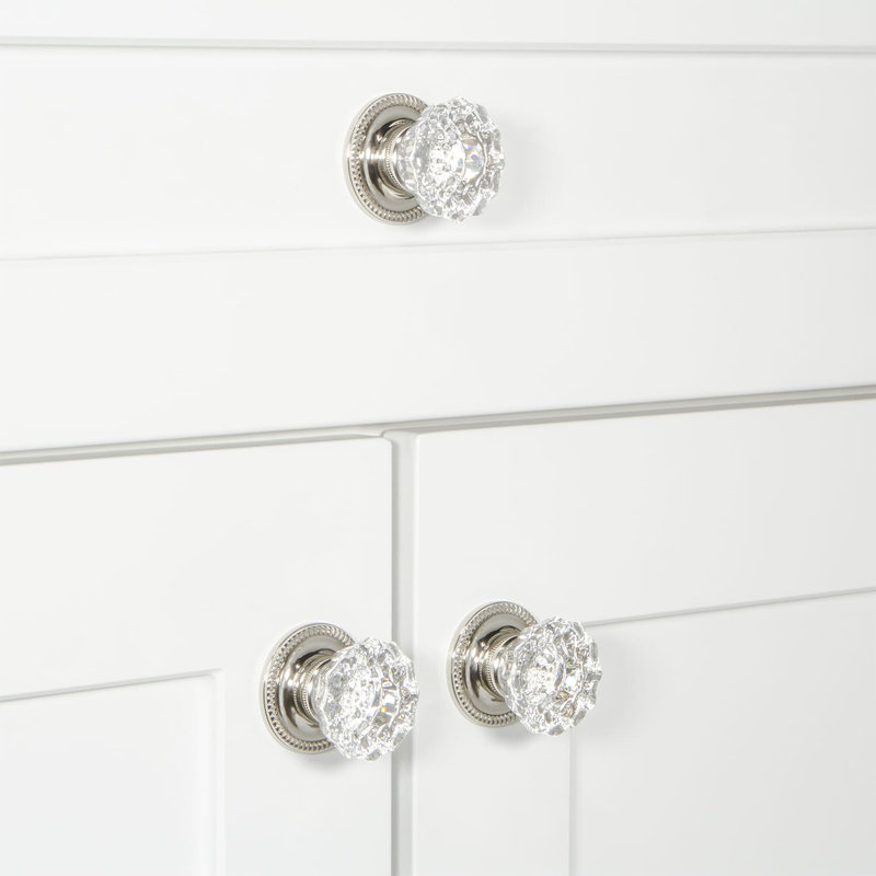 Versailles Cabinet Knob, Polished Nickel