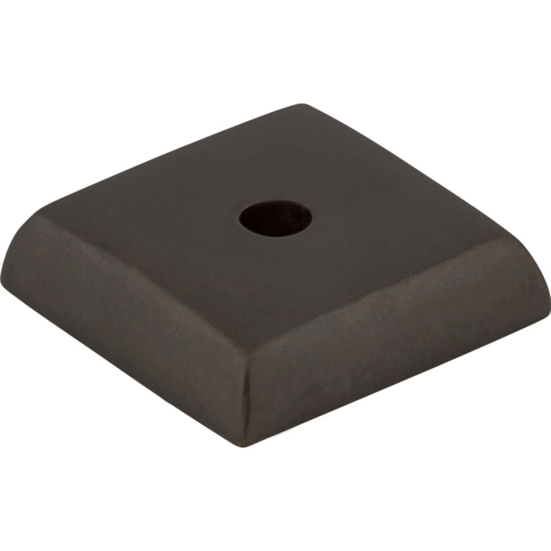 Aspen Square  Backplate, 1.25" H x 1.25" W x 0.19" D, Medium Bronze