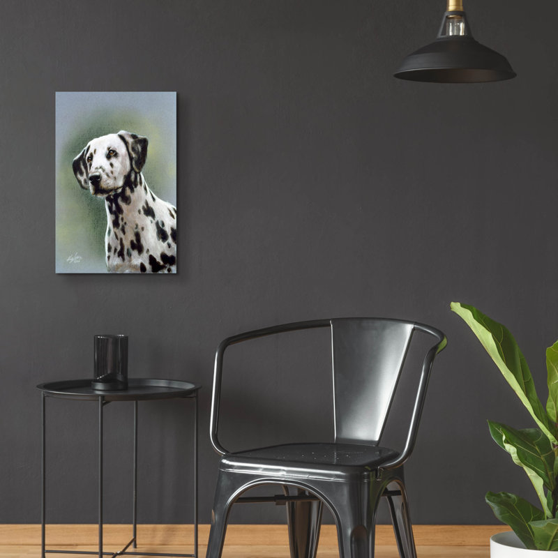 «Puppy Eyes Dalmatian» par John Silver, H 24 po x l 16 po x P 0,2 po
