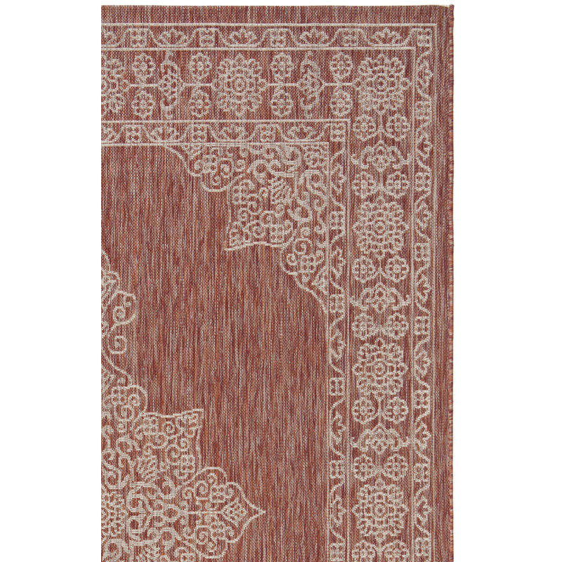 Tapis intérieur / extérieur Arneshia, Rectangle 2 pi 7 po x 5 pi