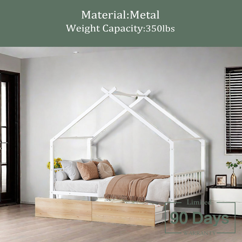 Aeddon Daybed, Twin, White