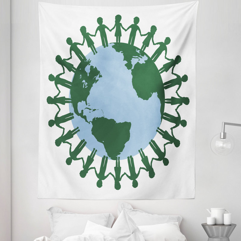 Microfiber Wall Hanging, 223.52cm H x 172.72cm W