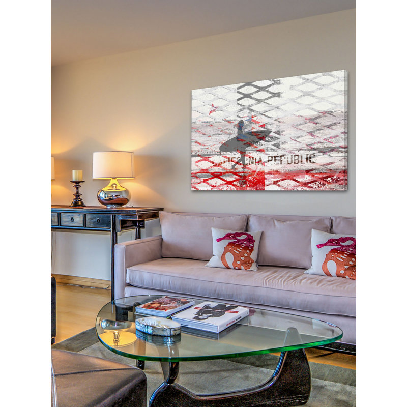 1 Piece Wrapped Canvas Wall Art, 61cm H x 91cm W