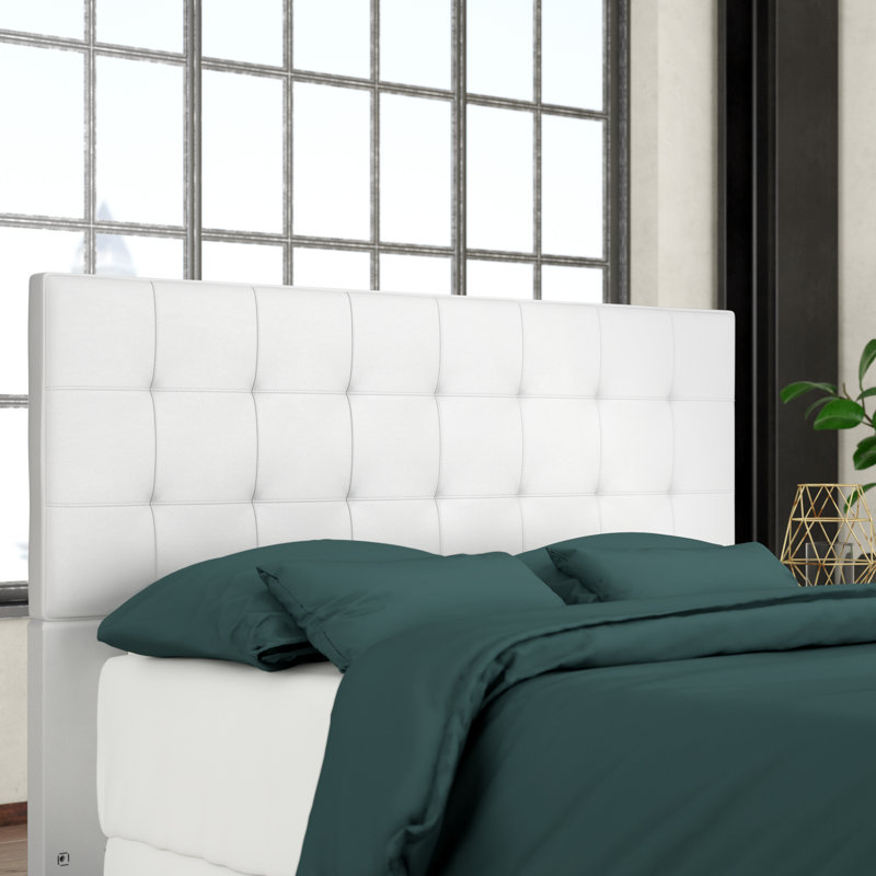 Upholstered Headboard, King/California King, White