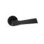 1 Pair Modern Aura Design Premium Door Handles on Round Rose