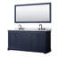 Avery 72'' Double Bathroom Vanity with Top-97875699-98262355
