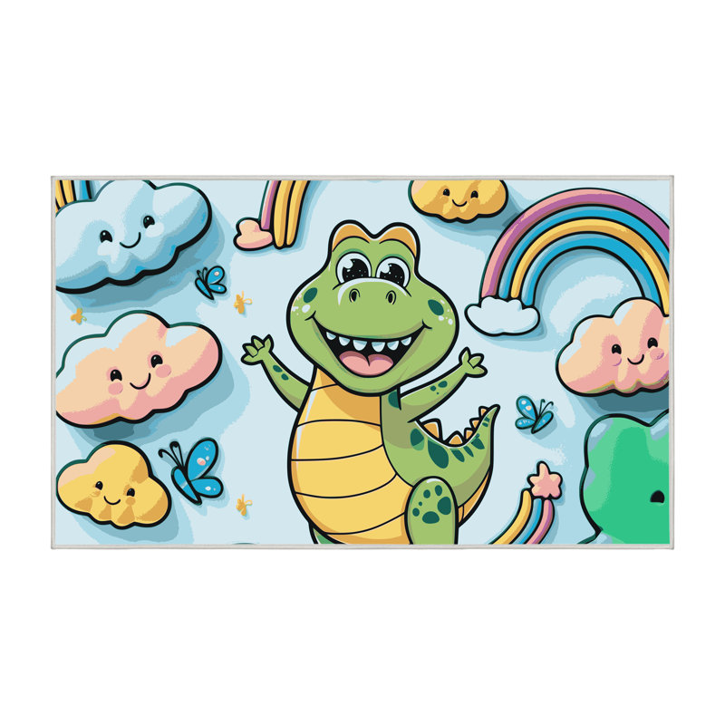 Tapis lavable pour animaux Zoomie Kids, Rectangulaire 2 pi x 3 pi