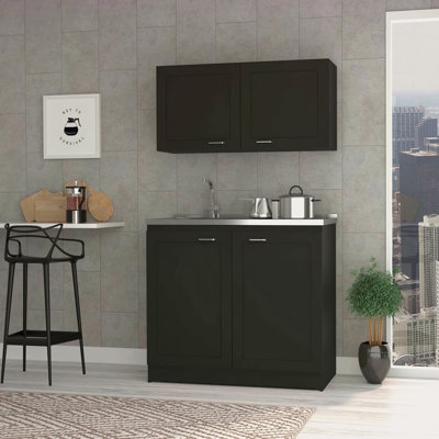 2-Piece Rectangle Cabinet Set