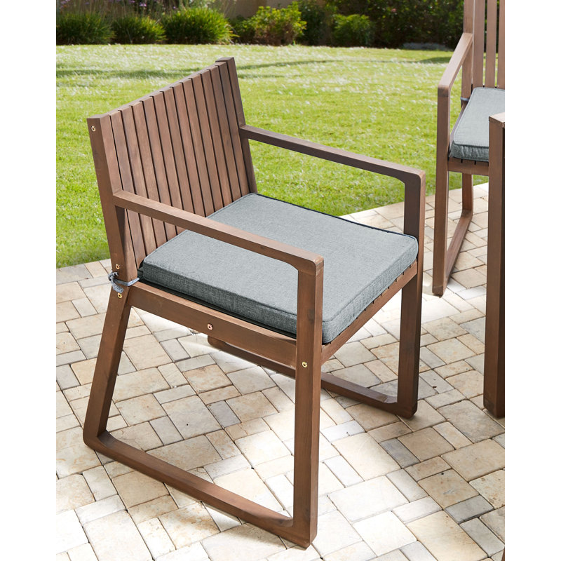 Caron Patio Dining Armchair, Grey