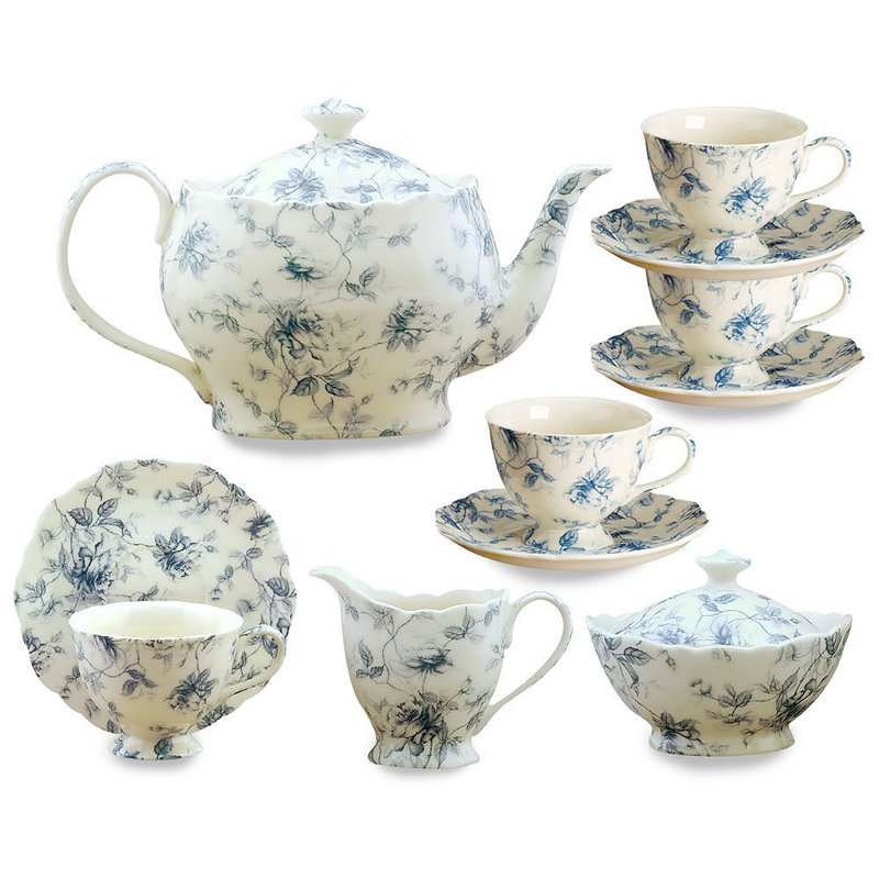 Grace's Tea Ware 34oz. Floral Teapot