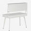 Bureau d'ordinateur avec rangement blanc magnétique effaçable à sec Techni Mobile