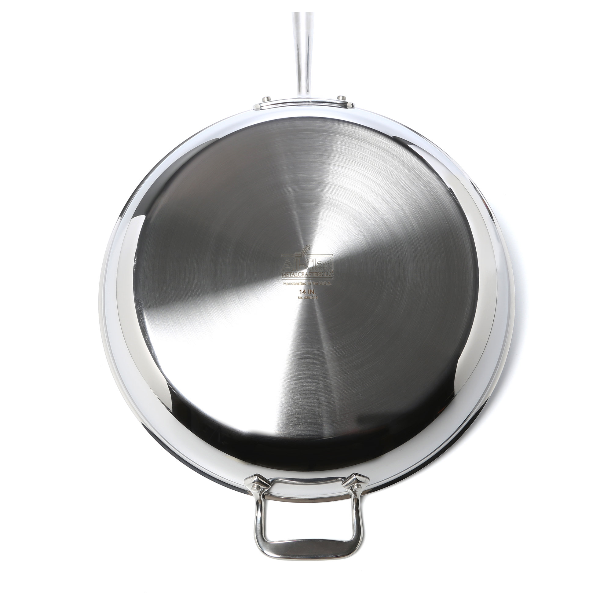 All-Clad D3 Stainless Steel Non-Stick Frying Pan, 14"
