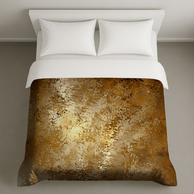 Bronze Grunge Texture Duvet Covers