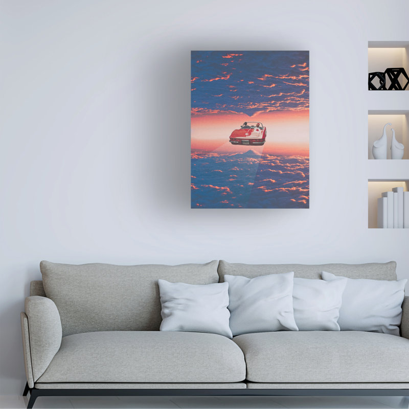 «Bolle spacerocket» sur impression sur toile, H 32 po x l 24 po x P 2 po