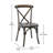 Arquit Stackable Cross-Back Wooden Bistro Chair-125324606-33388889