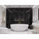 Lusso 75.5'' x 40.5'' Freestanding Soaking Solid Surface Bathtub