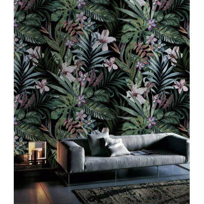 Papier peint amovible tropical