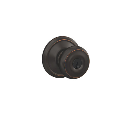 Georgian Keyed Entry Door Knob